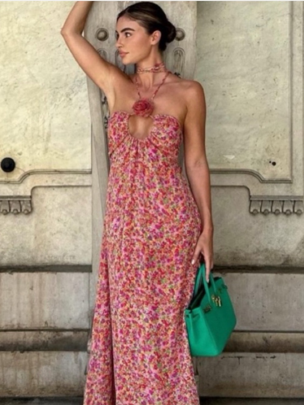 For Love and Lemons SUZETTE MAXI DRESS size MEDIUM